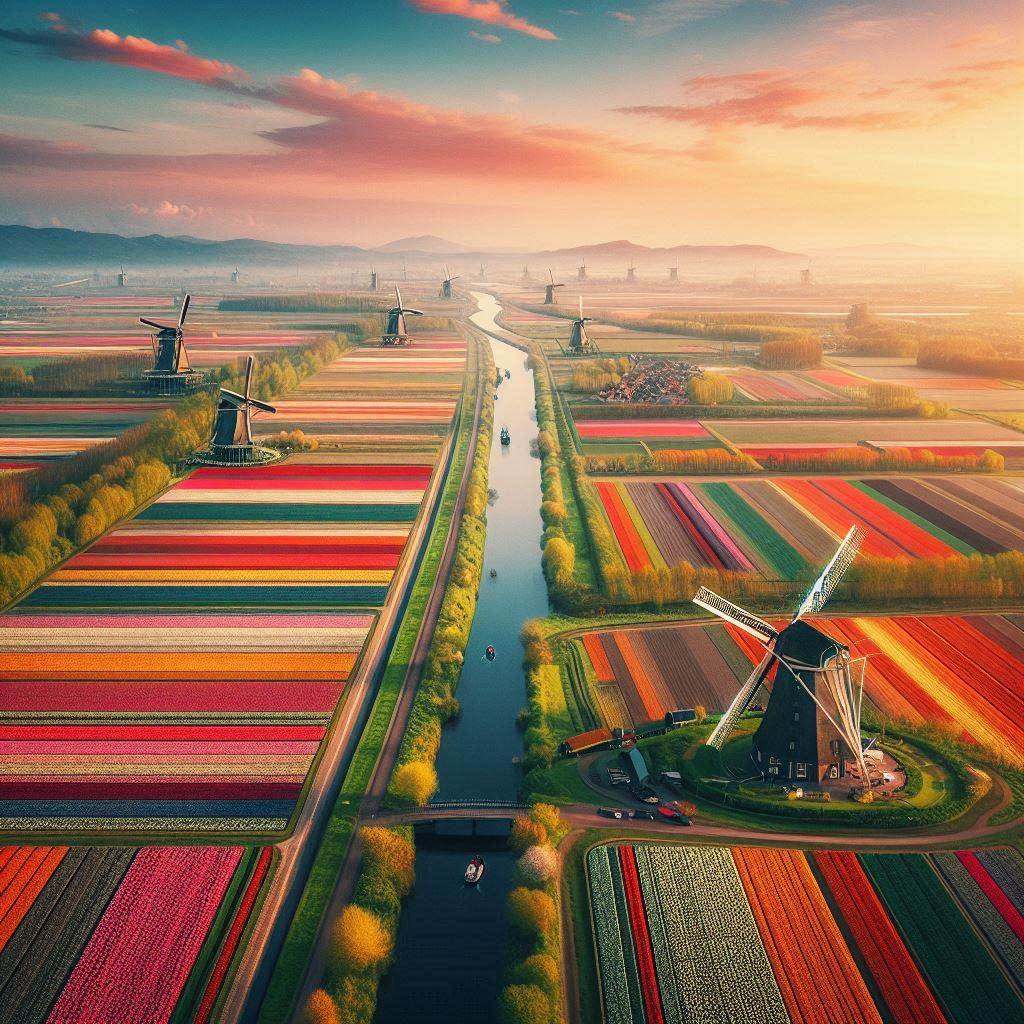 Aerial View of Holland